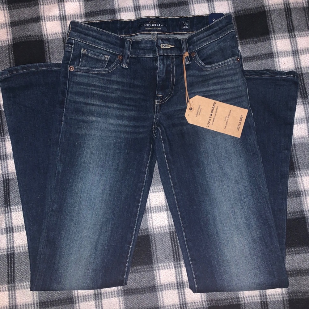Lucky Brand Low Rise Flare Jeans